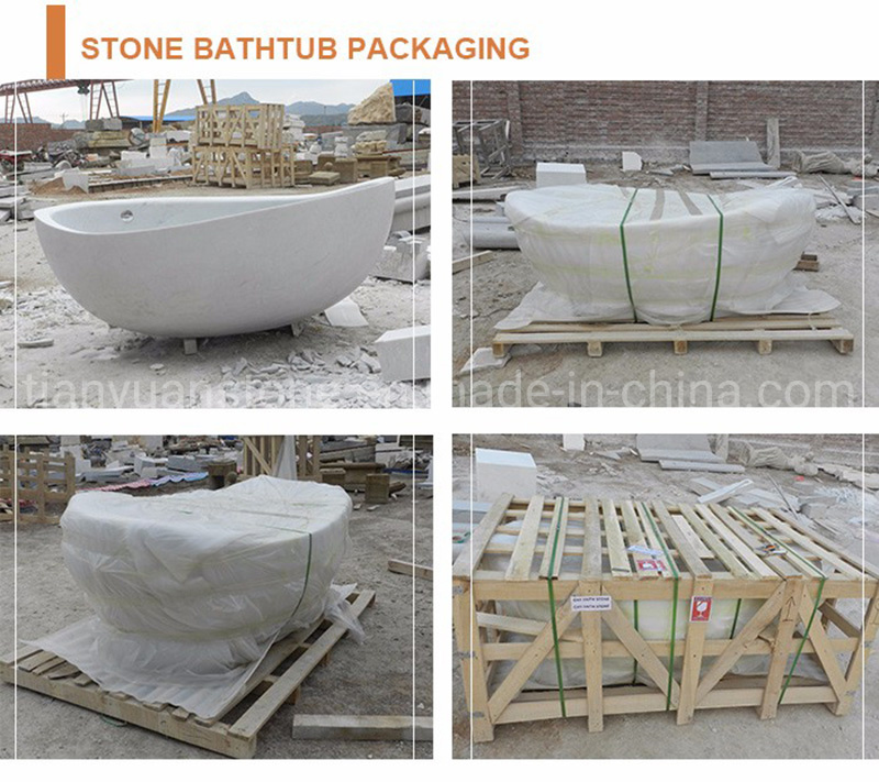 Stone Marble Granite Bathroom Bathtub