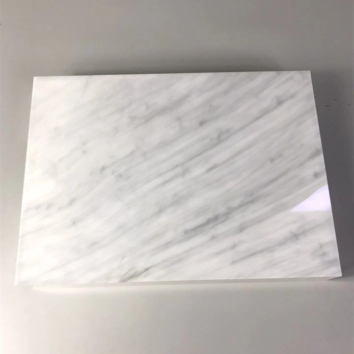 Wholesale Custom marble Acrylic Tray with Handles for Coffee Table/Ottoman/Living Room/Vanity or Kitchen