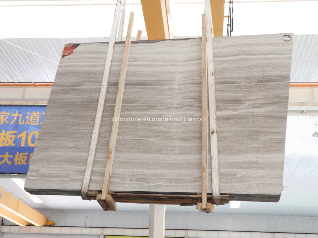 Marble Stone White Wooden Vein Marble for Countertop/Floor/Wall Tile