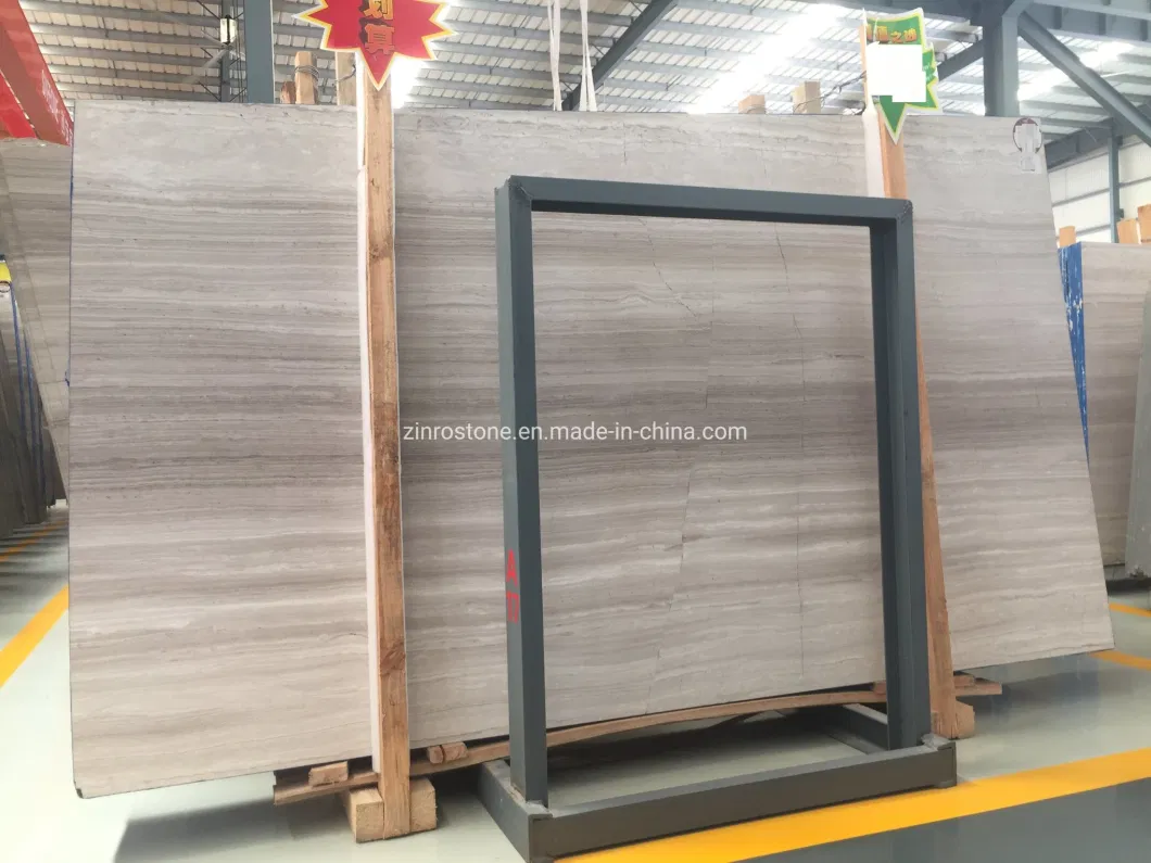 Marble Stone White Wooden Vein Marble for Countertop/Floor/Wall Tile