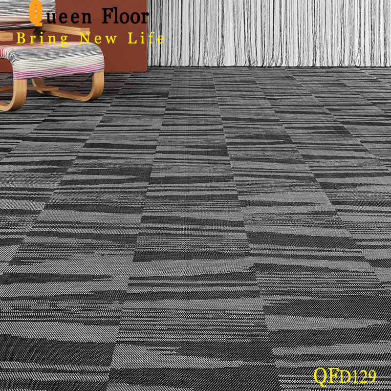 Carpet Vinyl Flooring with New Designplastic Flooring PVC Floor Tiles