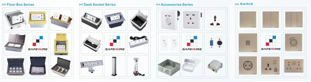 IEC60884 Standard Socket Table Socket/Table Console OEM Factory