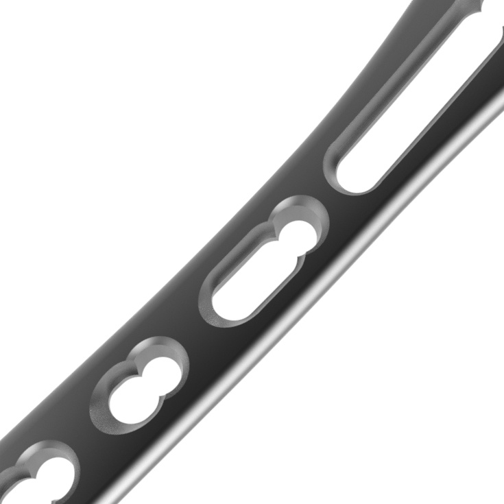 Proximal Posterior Tibial Locking Plate, Small Fragment Plates with Cortical Screws, Orthopedic Plates