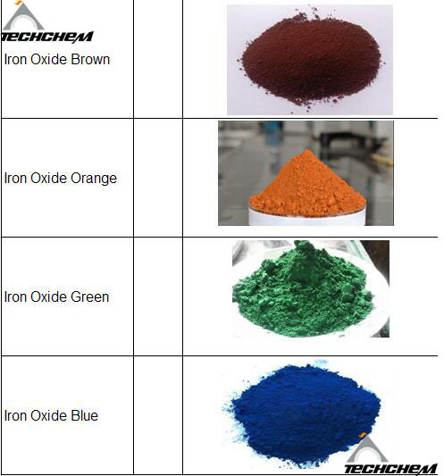 Ceramic Color Iron Oxide Fe2o3 Red Yellow Black for Brick and Tiles
