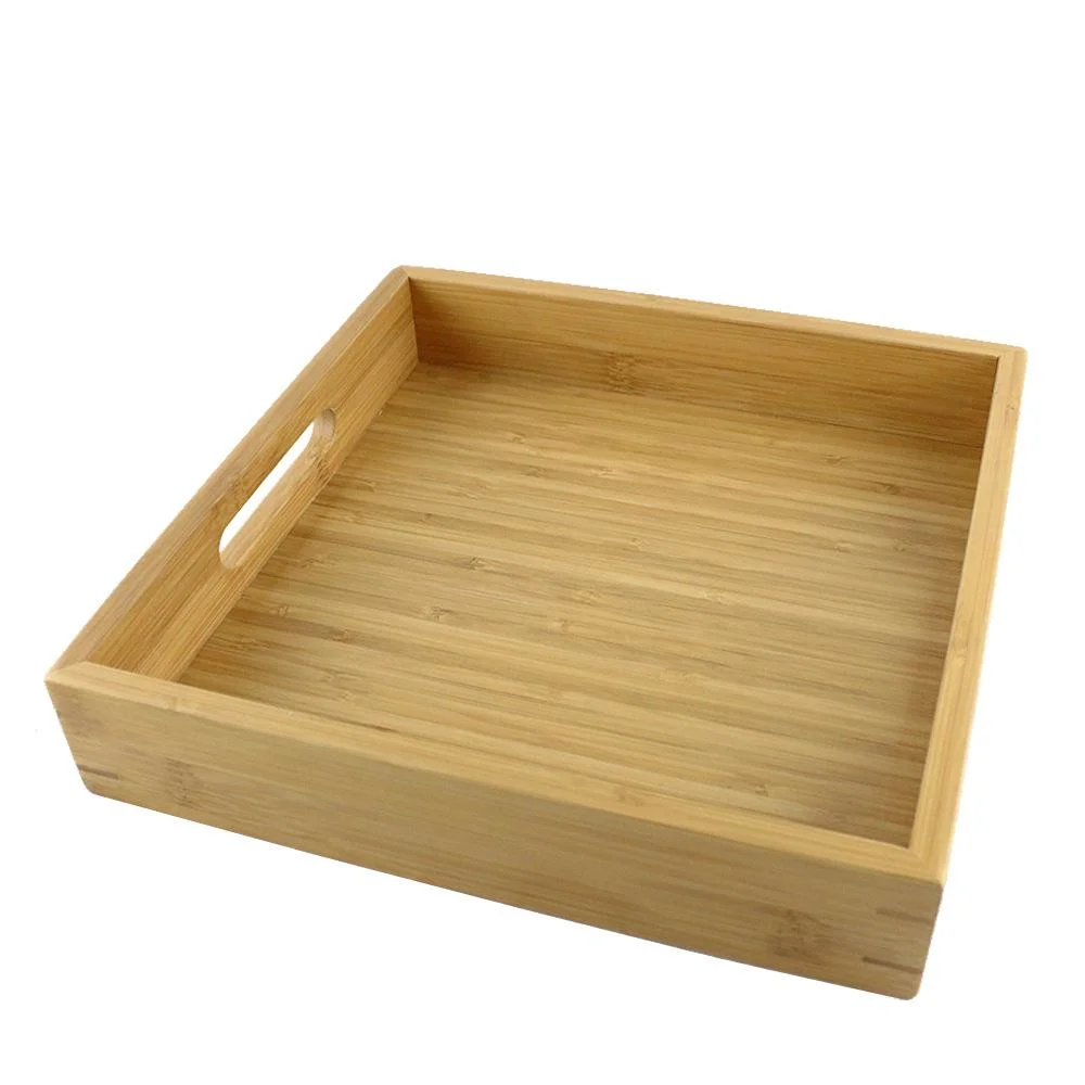Wholesale Bamboo Wooden with Black or White Marble Tray