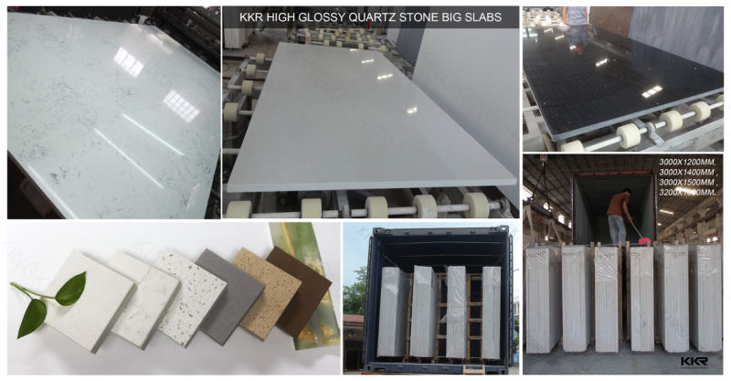 Artificial Marble Quartz Stone for Kitchen Table Couter Top