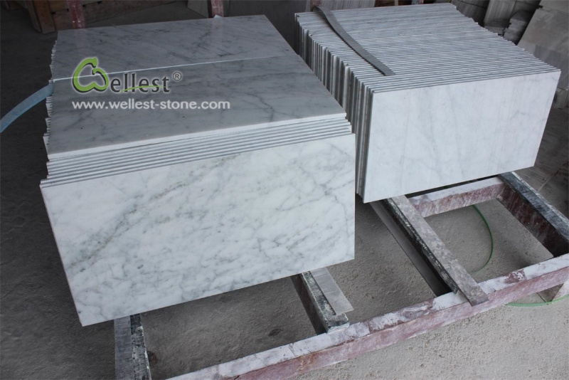 Lowest Price Italian White Marble, Bianco Carrara White Marble