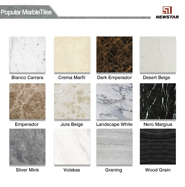 Rectangular Marble Dining Table Rock Table for Kitchen Room