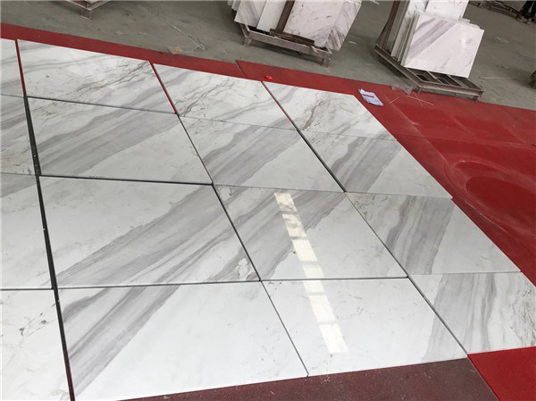 Polished White Marble Volakas Marble Tiles for Floor/Wall