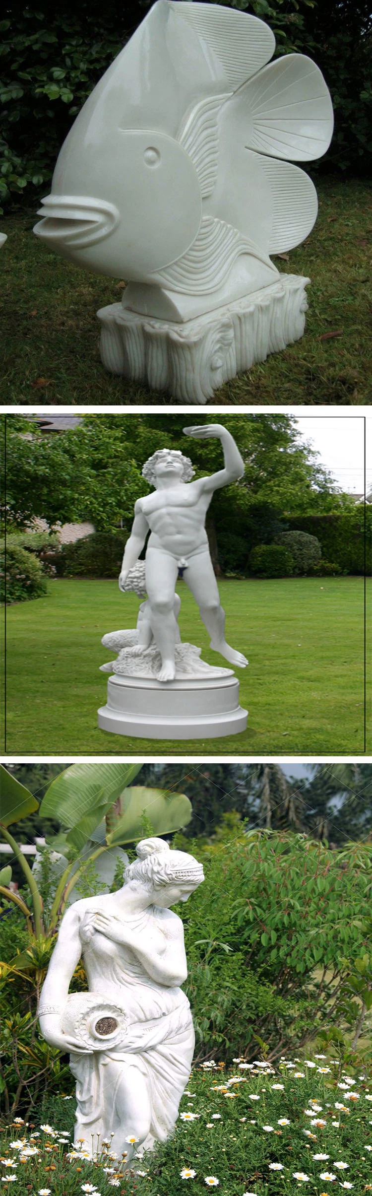 Modern Hot Sale Garden/Carving Statue Molds Marble Statue Price Garden Sculpture