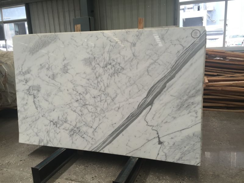 Statuario White Marble for Slab/Kitchen/Bathroom/Countertop/Wall/Floorl Tile