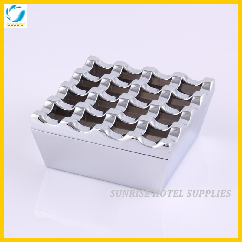 Hot Selling Indoor Square Metal Ashtray
