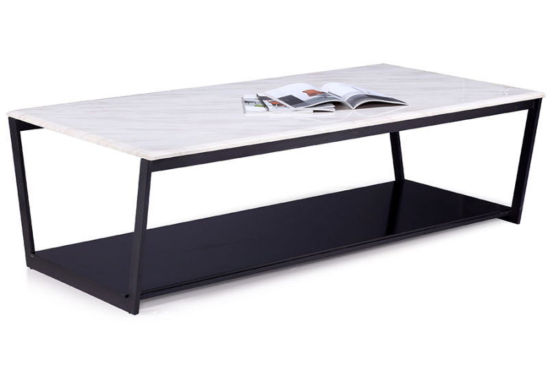 Marble Stone Long Coffee Table