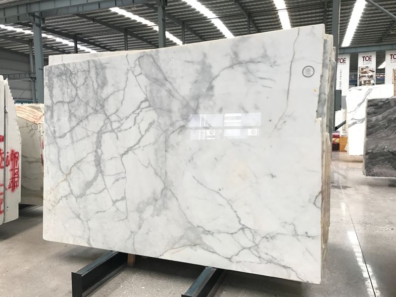 Statuario White Marble for Slab/Kitchen/Bathroom/Countertop/Wall/Floorl Tile