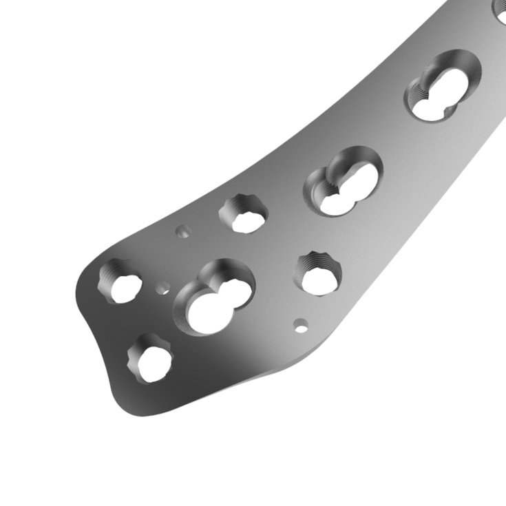Distal Lateral Femoral Locking Plate, Titanium Fracture Plate Medical
