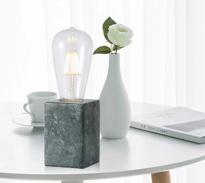 Creative Nordic Living Room Bedroom Bedside Study Personalized Marble Table Lamp