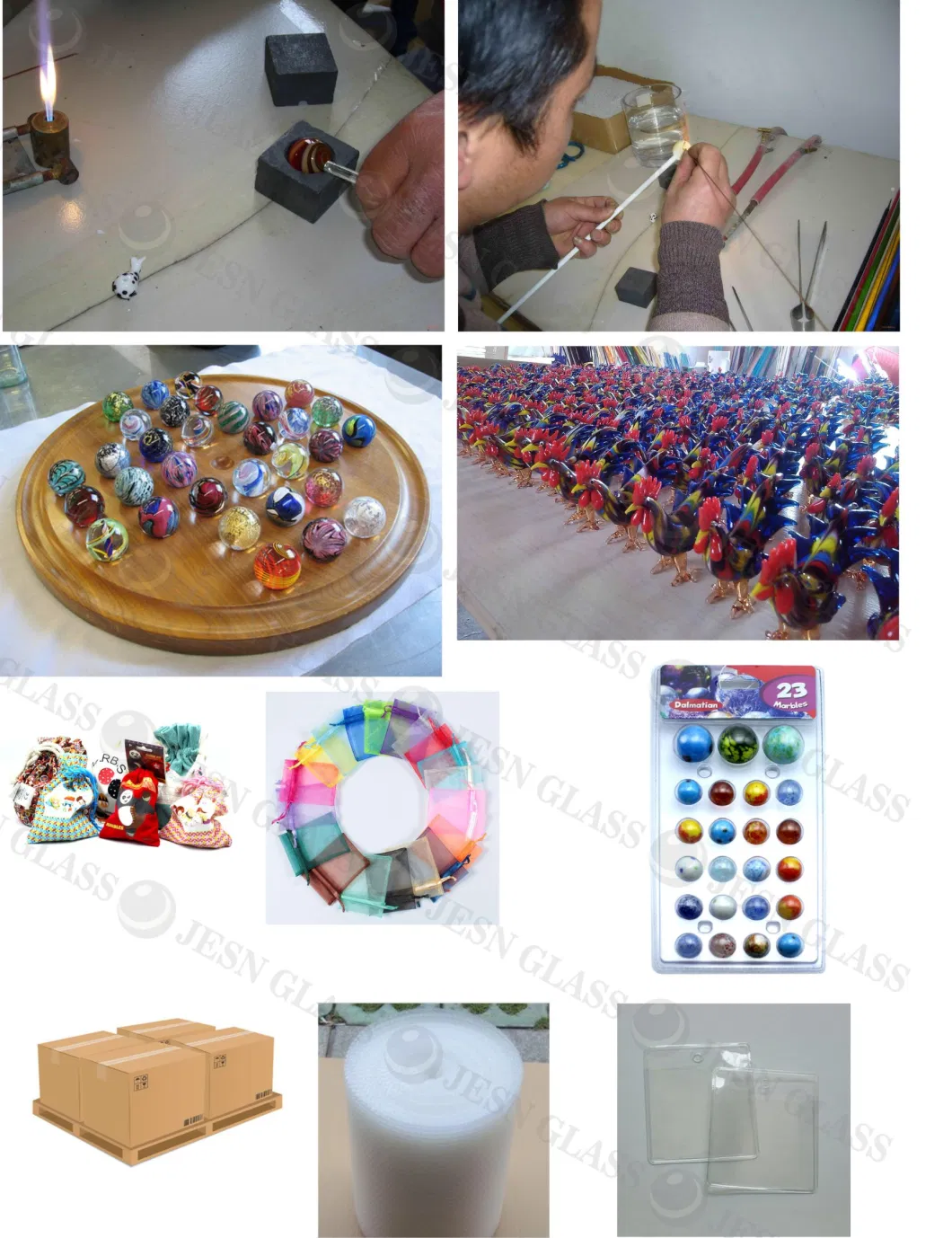 Glass Marble, Children Toys, Glass Ball, Hand Made Tin Box Stress Ball