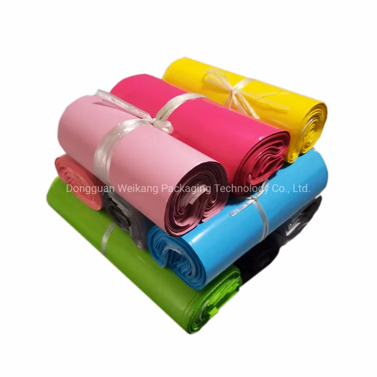 Solid Color Shipping Postage Satchel New Co-Ex Film Express Envelope Poly Mailing Bag