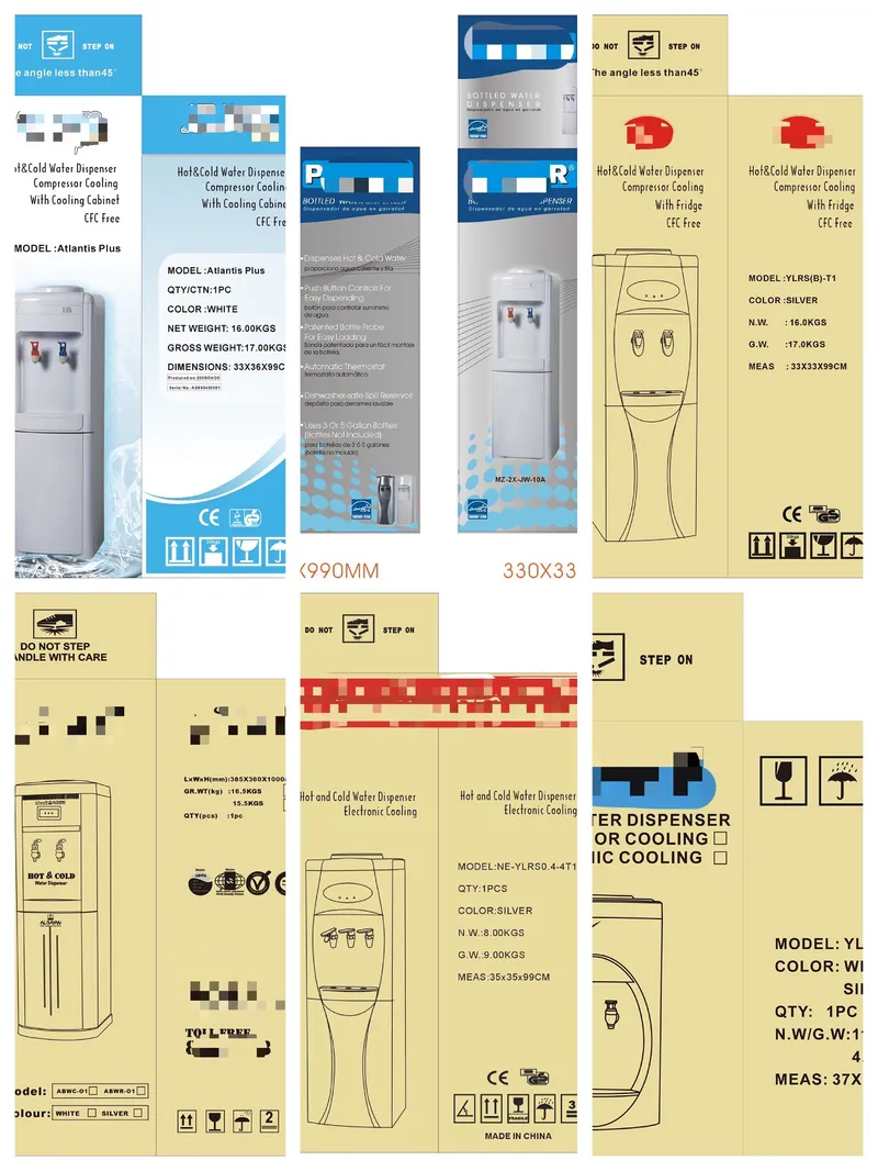 Desktop Tabletop Pou Water Purifier Dispenser (YLRT-T8)