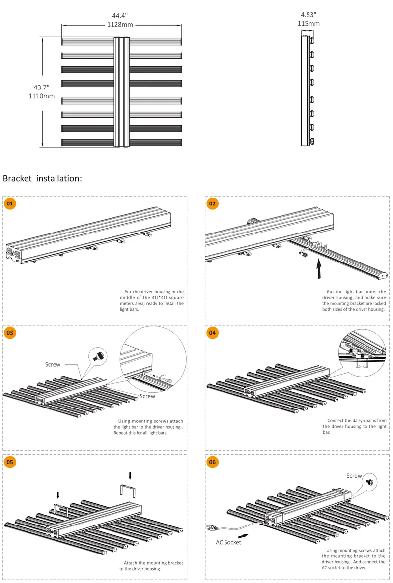 LED Plants Light for Commercial Greenhouse