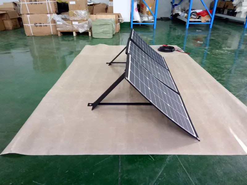 200W Foldable Folding Portable Blanket Solar Panel for Camping