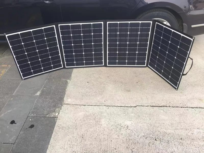 200W Foldable Folding Portable Blanket Solar Panel for Camping