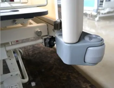 Factory Direct Supply Manual Hospital Bed for Paralyzed Patients