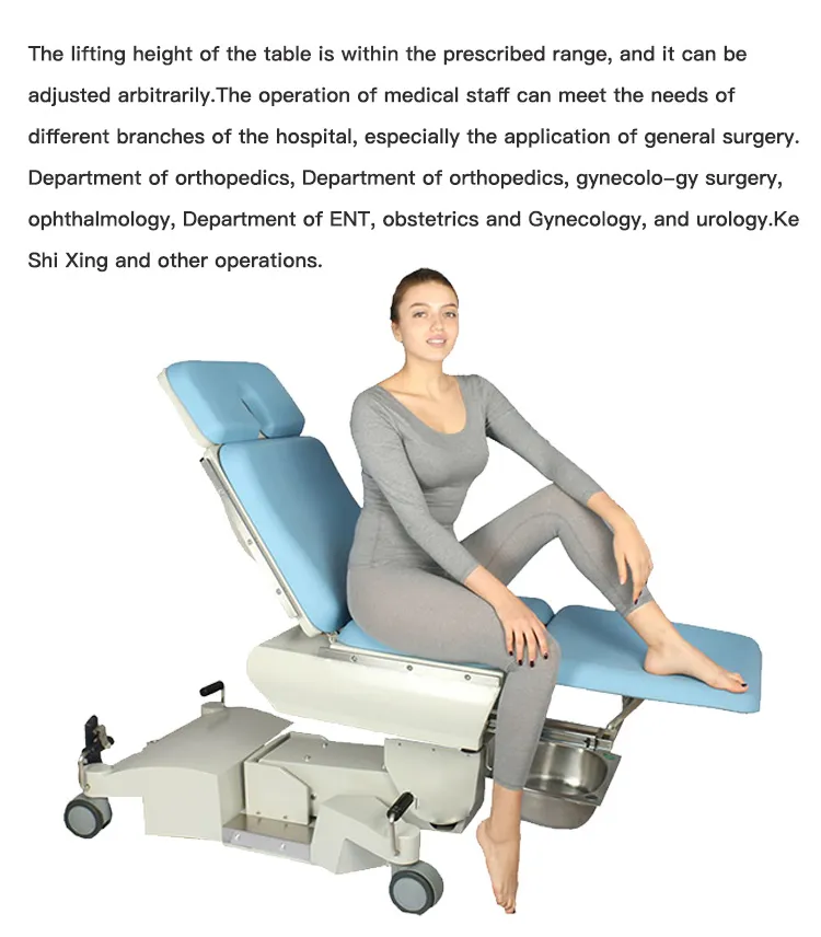 Factory Direct Ce Approvable Obstetric Delivery Bed Gynecology Hospital Bed (HFEPB99D)
