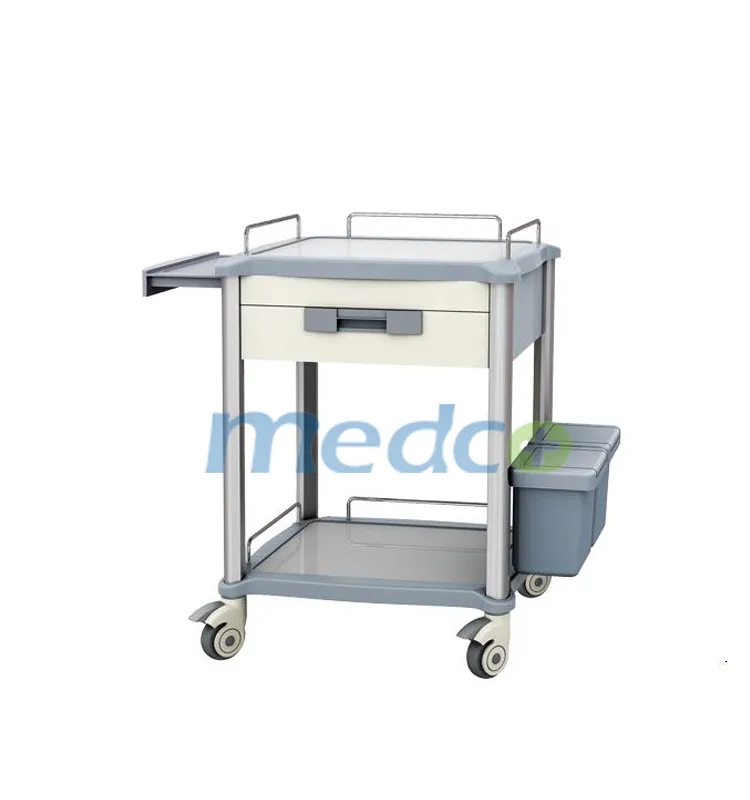 Nursing Home Medical Trolley Hospital Bed ABS Trolley