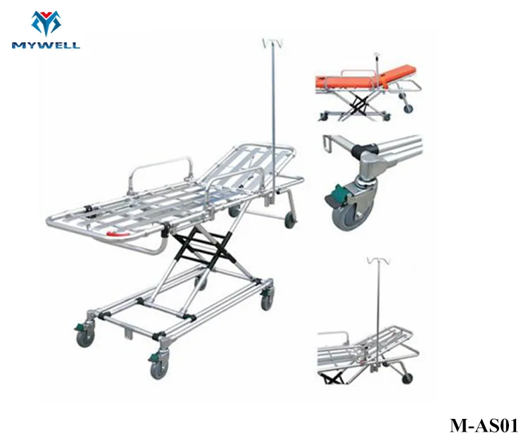 M-As01 Wuxi Size Ambulance Rescue Stretcher