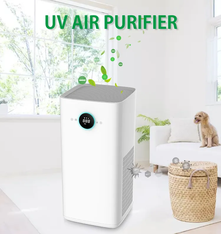 UV Sterilizer Home UV Lamp HEPA Filter Air Cleaner Purifier