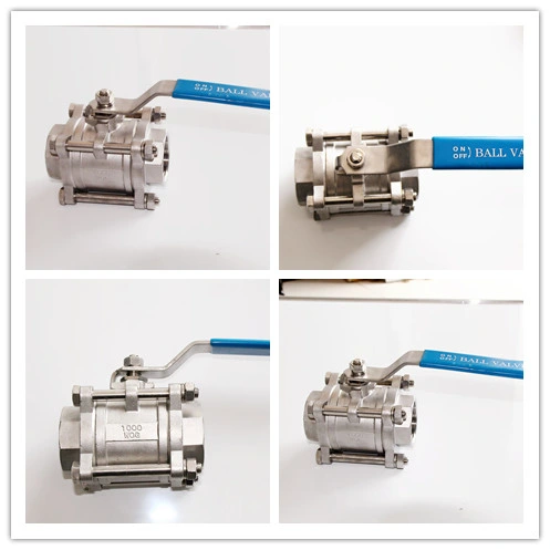 1/4′ ′ -4′ CF8m/CF8 1PC Type Thread Ball Valve 1000psi