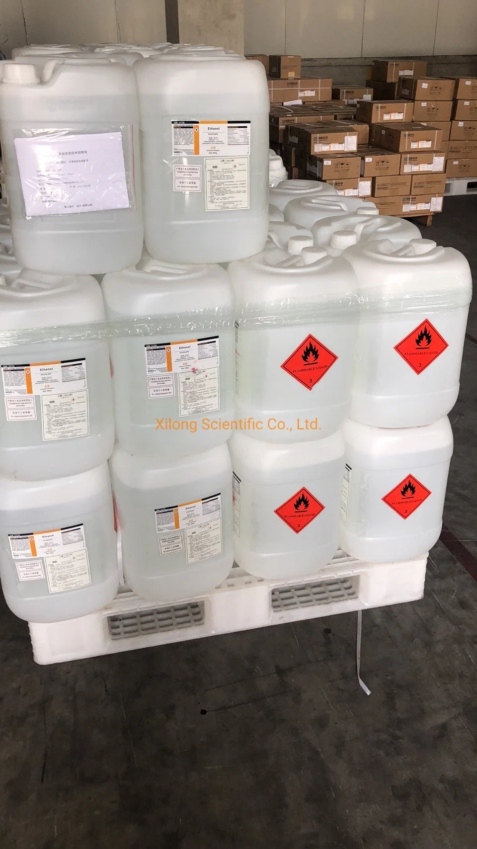 CAS 64-17-5 Ethanol Ethyl Alcohols for Disinfectant