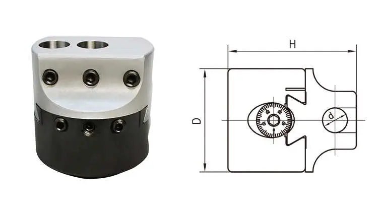 Adjustable Boring Head F1 Rough F1-12 Boring Head