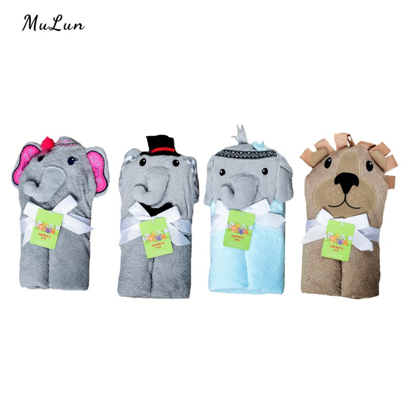 Soft and Comfortable Hooded Towel Elephant Hooded Towel Elephant Baby Hooded Towel