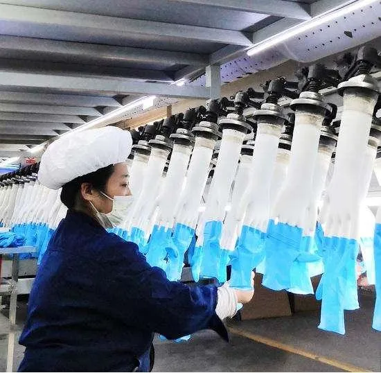 100% Latex Gloves Nitrile Allergy Free Nitrile Working Gloves Disposable Nitrile Gloves PVC Gloves