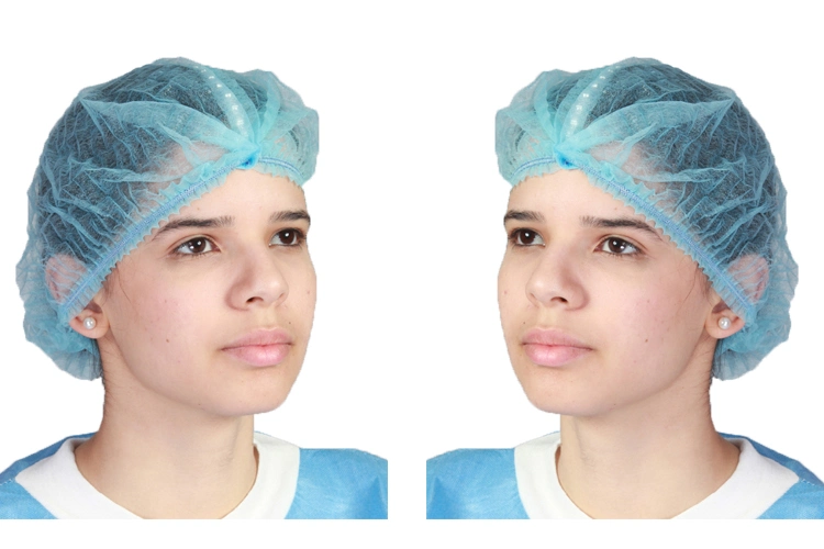 Wholesale Disposable Non Woven Surgical Head Cover Medical Cap