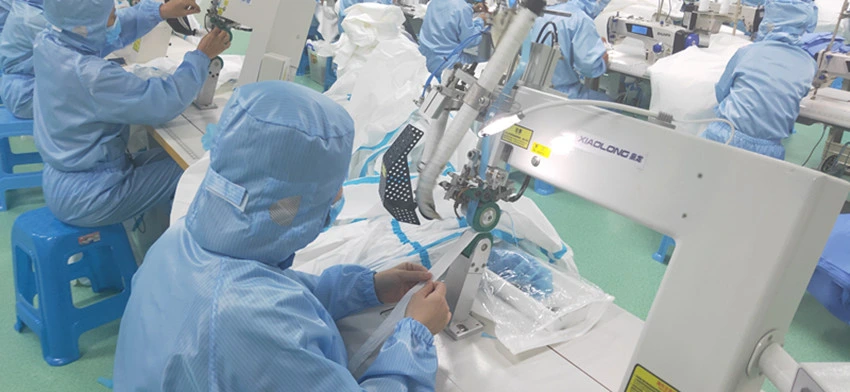 Disposable SMS Safety Protective Clothing Coveralls Non-Woven Protective Clothing