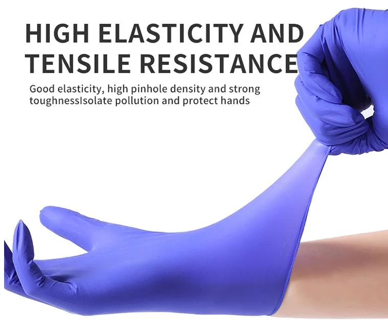 100% Latex Gloves Nitrile Allergy Free Nitrile Working Gloves Disposable Nitrile Gloves PVC Gloves