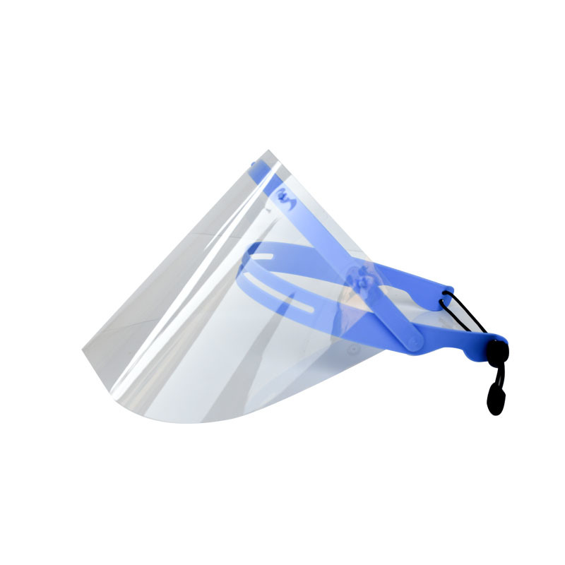 Anti-Fog Reusable Face Shields with Glasses Frame