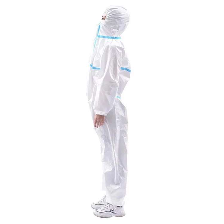 Disposable Protective Coverall Protection Chemical Medical SMS Coveralls