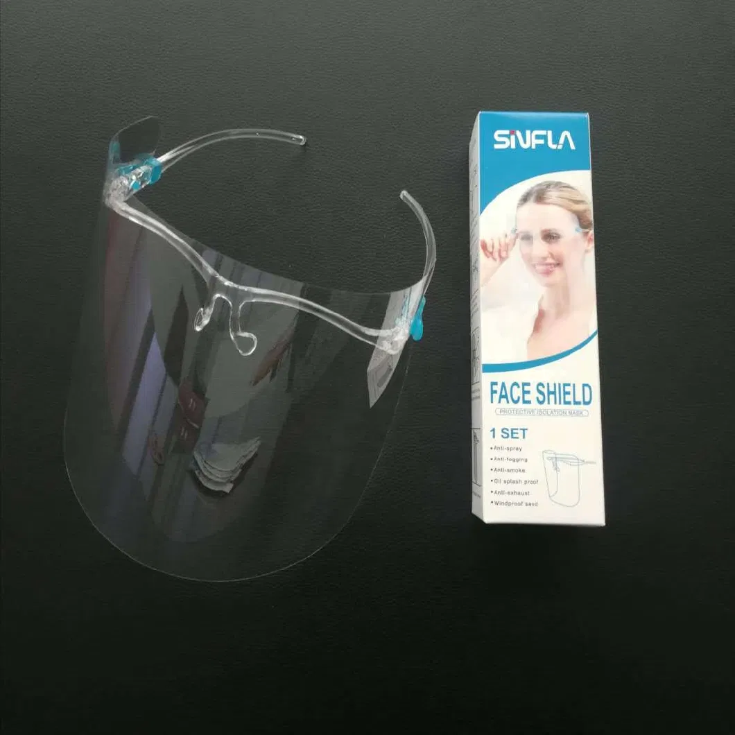 Kids Face Shield Anti Fog Character Half Face Shield Acrylic Glasses Frame