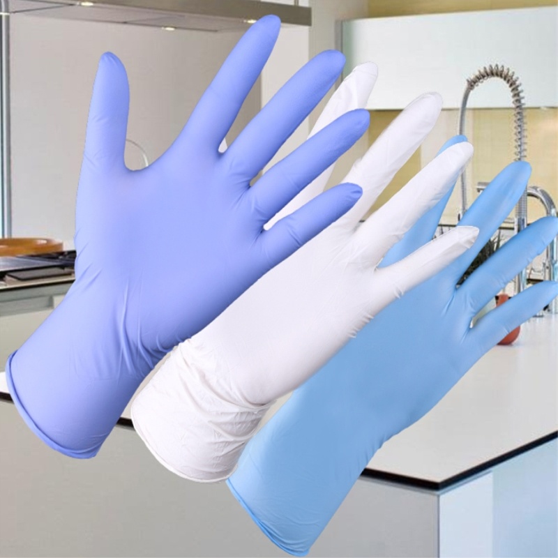 Disposable Nitrile Gloves Acid Resistant Surgical Gloves