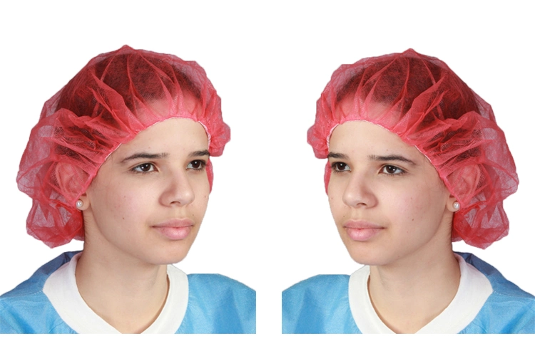 Wholesale Disposable Non Woven Surgical Head Cover Medical Cap