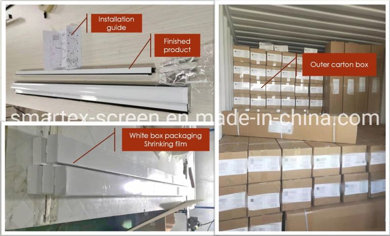 Transparent Fly Screen Roller Screen for Various Windows