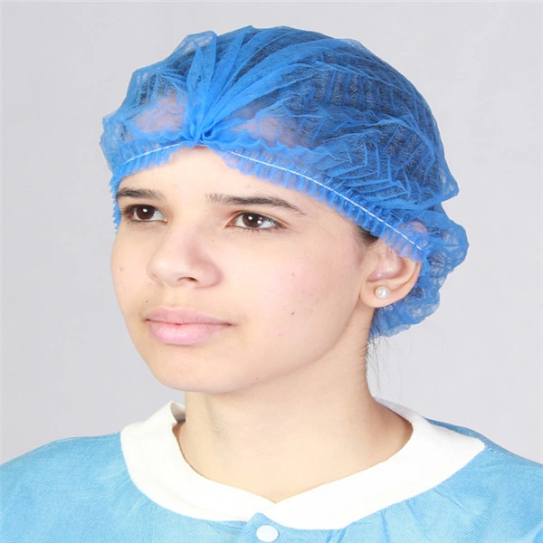 Wholesale Disposable Non Woven Surgical Head Cover Medical Cap