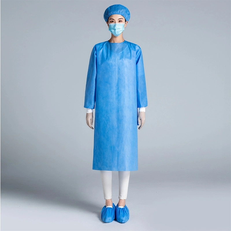 SMS Disposable Non-Woven Disposable SMS Sterile Reinforced Surgical Gowns