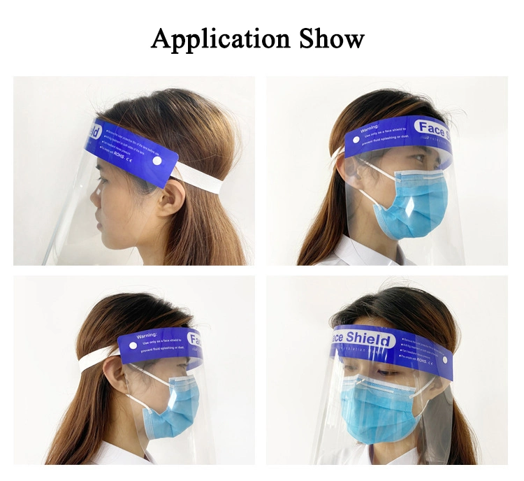 Face Shield Splash Prevent Full Face Shield for Disposable Anti Fog Face Shield