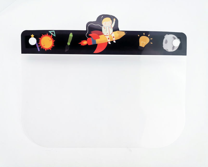 Protection Face Plastic Shield Anti-Fog Transparent Shield Face for Kids