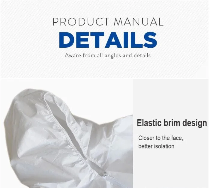 High-Quality Non-Pressure Strip Non-Woven Disposable Protective Clothing